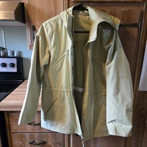 Natural Reflections Light Green Men's Raincoat